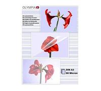 Pellicola per plastificazione olympia din a3 80 micron 50 pz