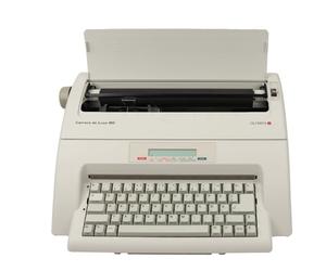 Olympia 252661001 Carrera da luxe MD, Macchina da scrivere elettronica, Bianco