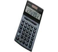 OLYMPIA LCD4112 - Calcolatrice da tavolo, LCD 4112, blu acciaio