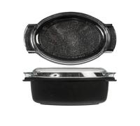 OLYMPIA 60.40 SUPREME CASSERUOLA OVALE 6 LITRI CON COPERCHIO 33X22