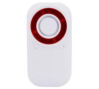 Olympia 6115 sirena Wireless siren Esterno Rosso, Bianco