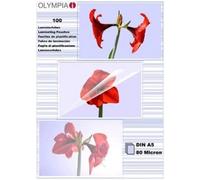 Olympia 9178 Laminating Pouches DIN A5 80 Micron 80 Micron DIN A5