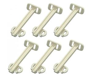Olympia 98342 lucchetto per la sicurezza del bambino Child door knob cover/lock 6 pezzo(i) Bianco