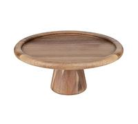 Olympia Alzata per torte in acacia, resistente, robusta, facile da pulire, elegante, per hotel, ristorante, caffetteria, buffet, tè pomeridiano, pasticceria, pasticceria, 305 x 127 mm