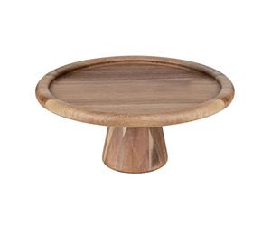 Olympia Alzata per torte in acacia, resistente, robusta, facile da pulire, elegante, per hotel, ristorante, caffetteria, buffet, tè pomeridiano, pasticceria, pasticceria, 305 x 127 mm