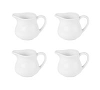 Athena Hotelware, CF370, lattiera, colore bianco, confezione da 4