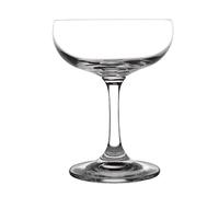 Olympia Bar Collection - Set di 6 piattini da champagne, 200 ml, 125 x 95 mm