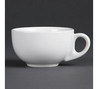 Olympia CB469 tazza da cappuccino, bianco (confezione da 12)