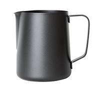 Olympia CM608 - Brocca per latte antiaderente, 32 oz, colore: Nero