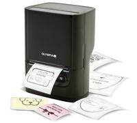 Olympia Eitkette Stampante PM220 Stampante per etichette Bluetooth verde autoadesiva per casa e in viaggio Stampante a trasferimento termico portatile per etichette impermeabili Stampante mobile per