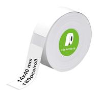 Olympia Etichette rotolo di etichette bianche | Etichette per stampante di etichette | Nastro etichette 14 x 40 mm | Etichetta per stampante P22 | Etichette per stampante di etichette | Non rivestite