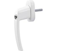 Olympia Fenstergriff mit Schloss FGS 100 weiss NEW