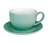 Olympia GL461 Caffè Tazza per cappuccino, 340 ml, 12 oz, Aqua (Confezione da 12)