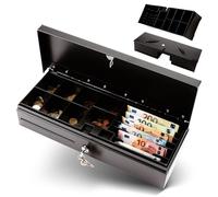 Olympia HS 170 - Cassetto per contanti, con chiusura a chiave, compatibile con RJ12, 6 banconote e 8 monete, 46 x 17 x 10 cm