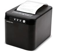 Olympia KPR 80 PRO Stampante per biglietti con USB e LAN Stampante termica per rotoli di biglietti da 80 mm 230 mm/s per POS e gastronomia Stampante per ricevute compatta in nero