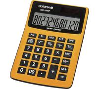Olympia lcd 1000p calcolatrice da tavolo arancione display cifre 12 a energia