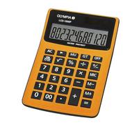 Olympia LCD 1000P - Calcolatrice tascabile, colore: Arancione