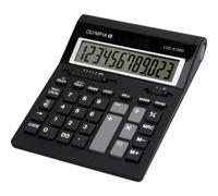 Olympia LCD 612 SD Calcolatrice da tavolo Nero Display (cifre): 12 a batteria