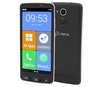 Olympia NEO+ - Cellulare per anziani con grande display e pulsante di emergenza | funzionamento extra facile | Cellulare anziani con Whatsapp | Android 15 | Seniors Handy 4G LTE | Seniorenhandys