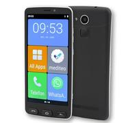 Olympia Neo schwarz 14 cm (5.5") Doppia SIM Android 10 4G USB tipo-C 2 GB 16 GB 2400 mAh Nero, Argento
