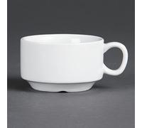 Olympia Nextday Catering cb471 Whiteware Stacking tazzine, 85 ml, 3 oz (Confezione da 12)