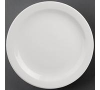 Olympia Nextday Catering cf365 Athena Hotel Ware stretto con piastra, 284 mm di diametro, 11 "(Confezione da 6)