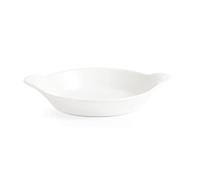 Olympia Nextday Catering W439 rotondo con maniglie motivo galletto, altezza 34 mm x 167 mm larghezza x 137 mm di diametro (Confezione da 6)