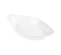 Olympia Nextday Catering W440 Eared piatto, ovale, 49 mm Altezza x 262 mm larghezza x 141 mm di diametro (Confezione da 6)