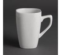 Olympia Nextday Catering Y108 arrotondati Tazza, quadrato, 284 ml, 10 oz (Confezione da 12)