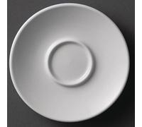 Nextday Catering Y112 tazzine e piattini, colore: bianco