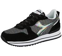 Diadora Olympia Platform Refraction Wn, Scarpe da Ginnastica Donna, Black, 36 EU