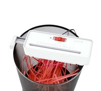 OLYMPIA PS 16 Pro Trituratore documenti bianco | Trituratore di carta compatto per la casa | Trituratore per documenti a strisce | Shredder carta | dispositivo di triturazione di carta