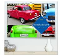 Olympia Rekord - Ein Klassiker von Opel (hochwertiger Premium Wandkalender 2026 DIN A2 quer), Kunstdruck in Hochglanz: Der deutsche Oldtimer Opel Olympia Rekord in Kuba