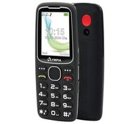 Olympia Star - Telefono cellulare per anziani | comodo con tasti grandi | display LCD a colori | pulsante SOS | cellulare anziani senza contratto | funzione vivavoce | Bluetooth | slot microSD |