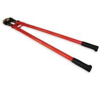 Olympia Tools - Tagliabulloni resistente da 122 cm, in acciaio legato forgiato a goccia e impugnatura ergonomica con manici in gomma per tagliare recinzioni, filo di acciaio, catena, viti, rivetti