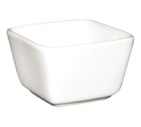Olympia U178 Tall in miniatura, Ciotole quadrate, bianco (Confezione da 12)