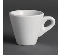 Olympia Y111 Whiteware Espresso Cup, Bianco (Confezione da 12)