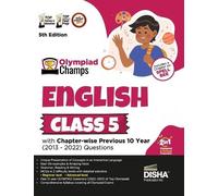 Olympiad Champs English Class 5 with Chapter-Wise Previous 10 Year ( (Tascabile)