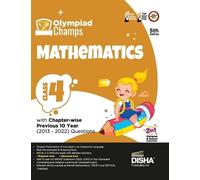 Olympiad Champs Mathematics Class 4 with Chapter-Wise Previous 10 Ye (Tascabile)