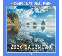 Olympic National Park 2026 Calendar: Rainforests, Mountains, and Wild Coastlines