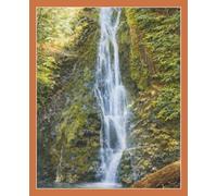 Olympic National Park Dot Grid Journal: Washington Waterfall Landscape Notebook