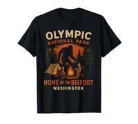 Olympic National Park Home of The Bigfoot Washington Maglietta