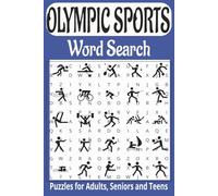 Olympic Sports inspired/themed word search book.: Book is 6 X 9 inches, 110 pages with 55 Puzzles and 495 words with mostly easy to read print. Each ... vertically, diagonally, forward, or backward.