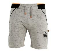 OLYMPIQUE DE MARSEILLE Olimpico di Marsiglia pantaloncini Mollettone Om - Collezione ufficiale dimensioni bambino ragazzo, Ragazzo, grigio, 4 anni