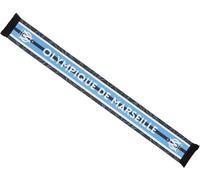 OLYMPIQUE DE MARSEILLE Sciarpa Om, collezione ufficiale, misura 140 cm