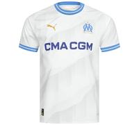 Olympique Marsiglia Puma Autentico Player Uomo Maglia Giocatore Ligue 1 Nuovo