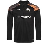 Olympique Marsiglia Puma Uomo Training Felpa Ligue 1 Nero Nuovo