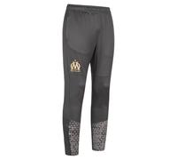Olympique Marsiglia Puma Uomo Training Pantaloni Ligue 1 Grigio Nuovo