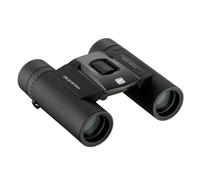Binocolo OM SYSTEM 10x25 WP II nero, impermeabile, 15 anni di garanzia, ingrandimento 10x, correzione diottrica, prismi BaK-4 di alta qualità, inclusa borsa e cinghia di trasporto