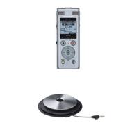 Olympus DM-720 + 1 microfono ME-33 Registratore digitale professionale + 1 microfono ME-33, con grande qualità del suono e impostazioni avanzate